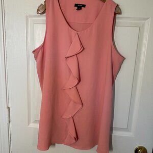 Alfani Peach blouse, Size 14